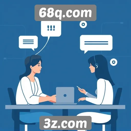 Avaliação de recursos de interação no site 68q.com
